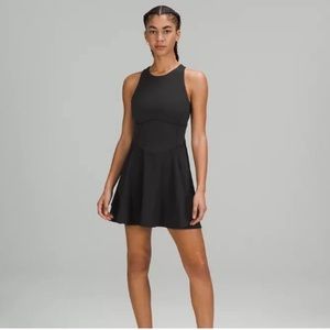 Lululemon Court Crush Dress Black